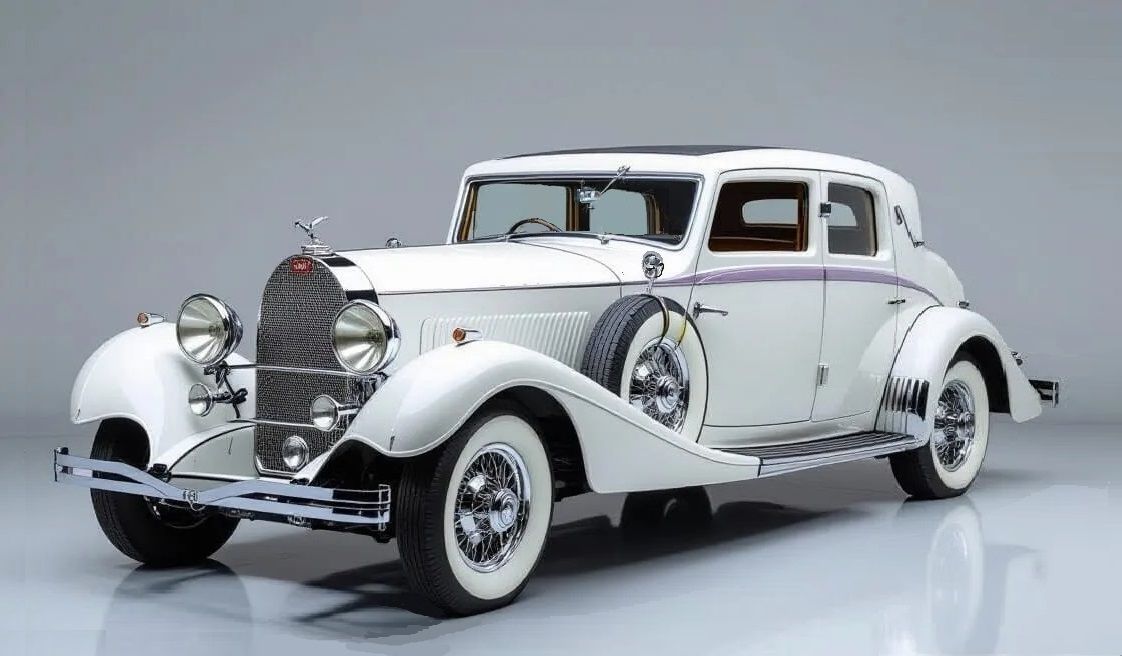 1930 Bugatti Sedanca coupe de Ville