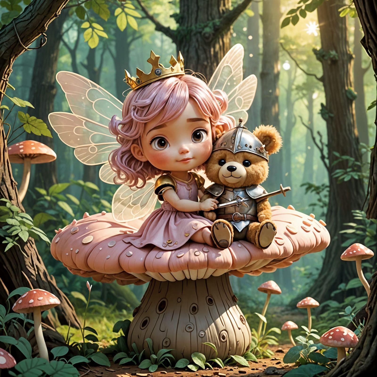  Aurora is excited to have the new Sir Bearalot Toy  by @Lady Anne