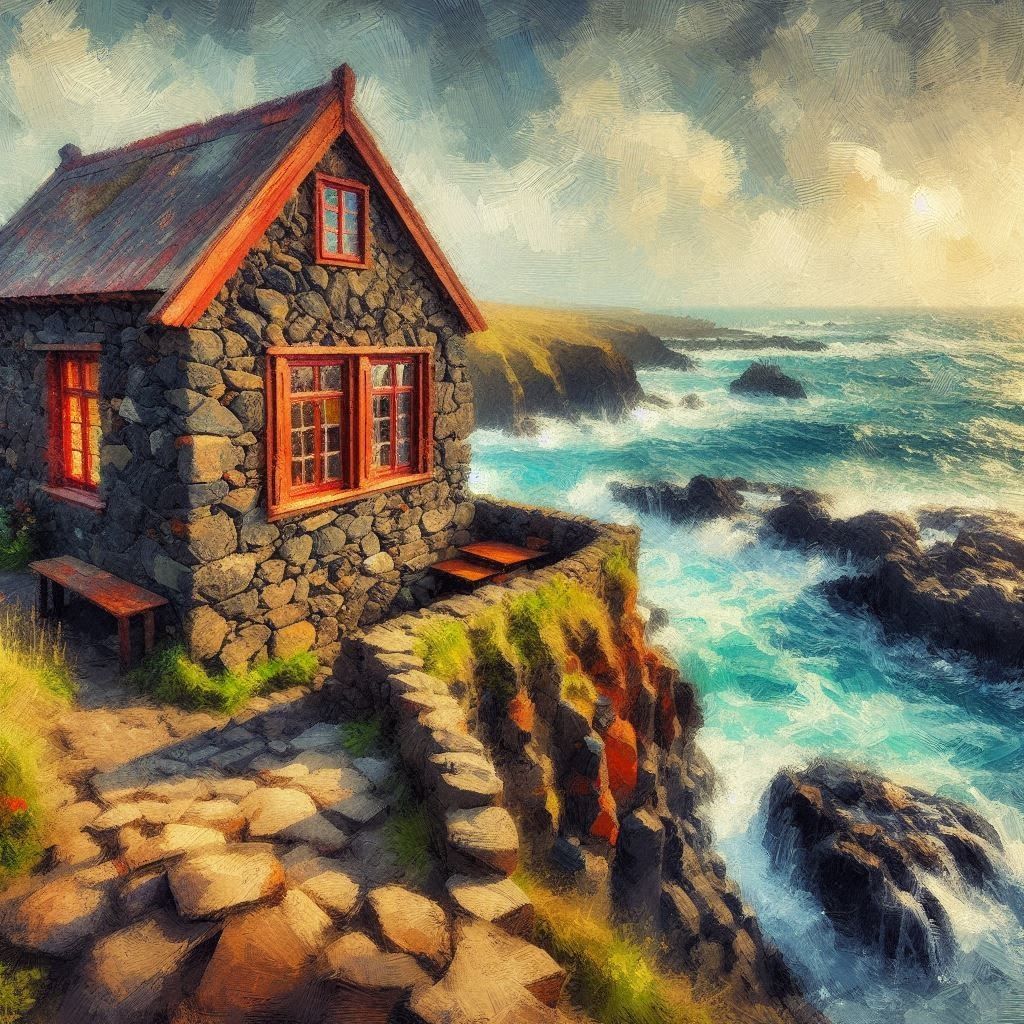 “Rustic Dream Retreat by the Sea #2”