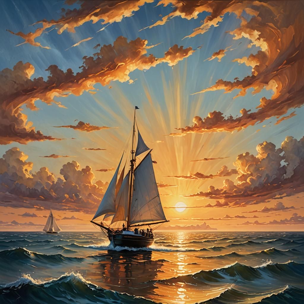 sailing   by @RoadClown