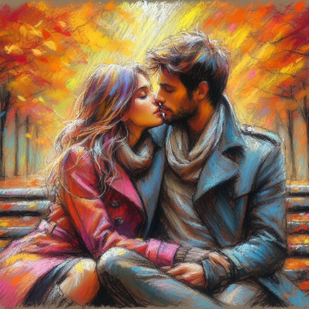 Love In Autumn Bliss