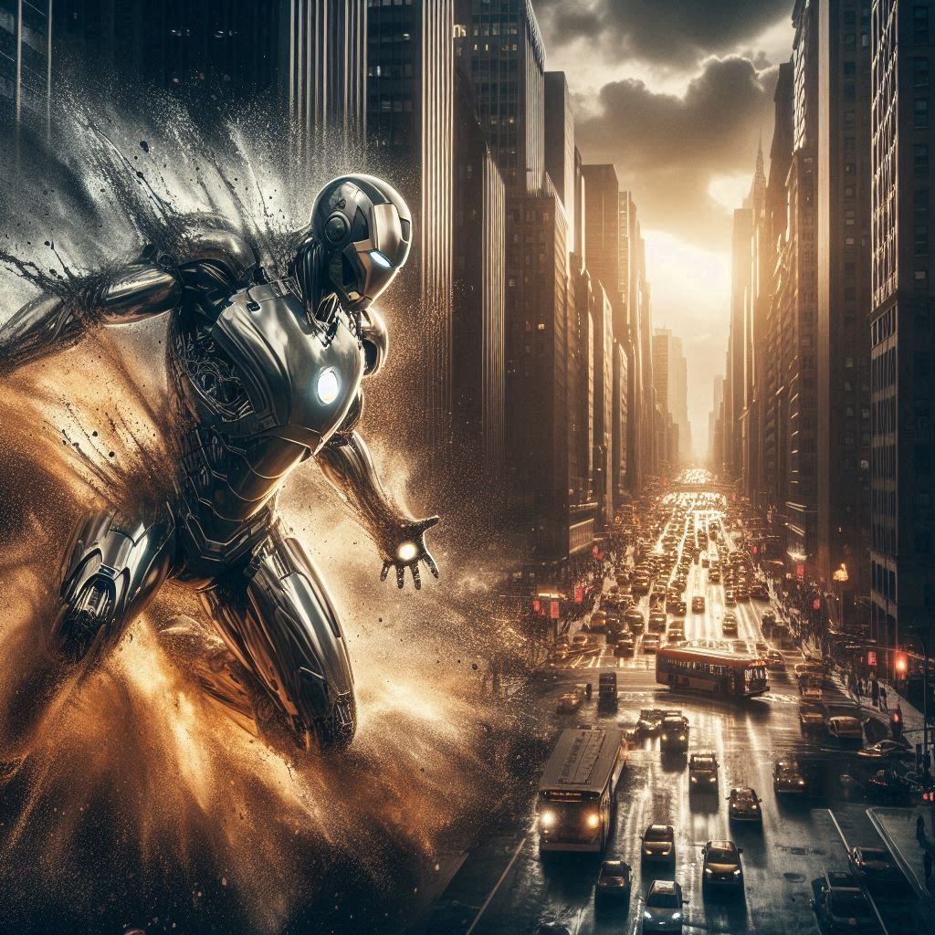 The superior iron man