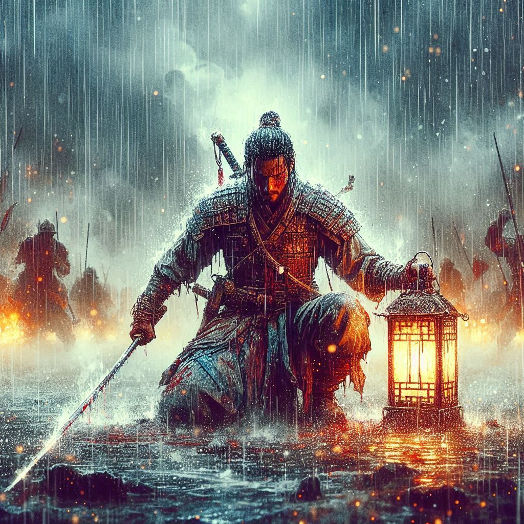 In every drop of rain, I hear the voice of God, reminding me...