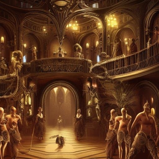 The masquerade ball of death