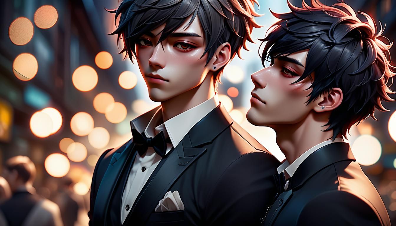 party boys - AI Generated Artwork - NightCafe Creator