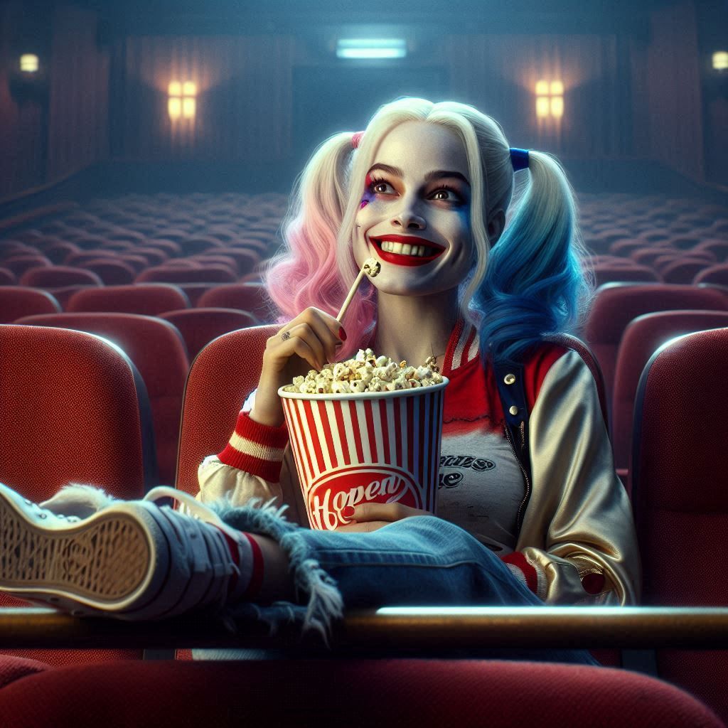 Harley at the movies