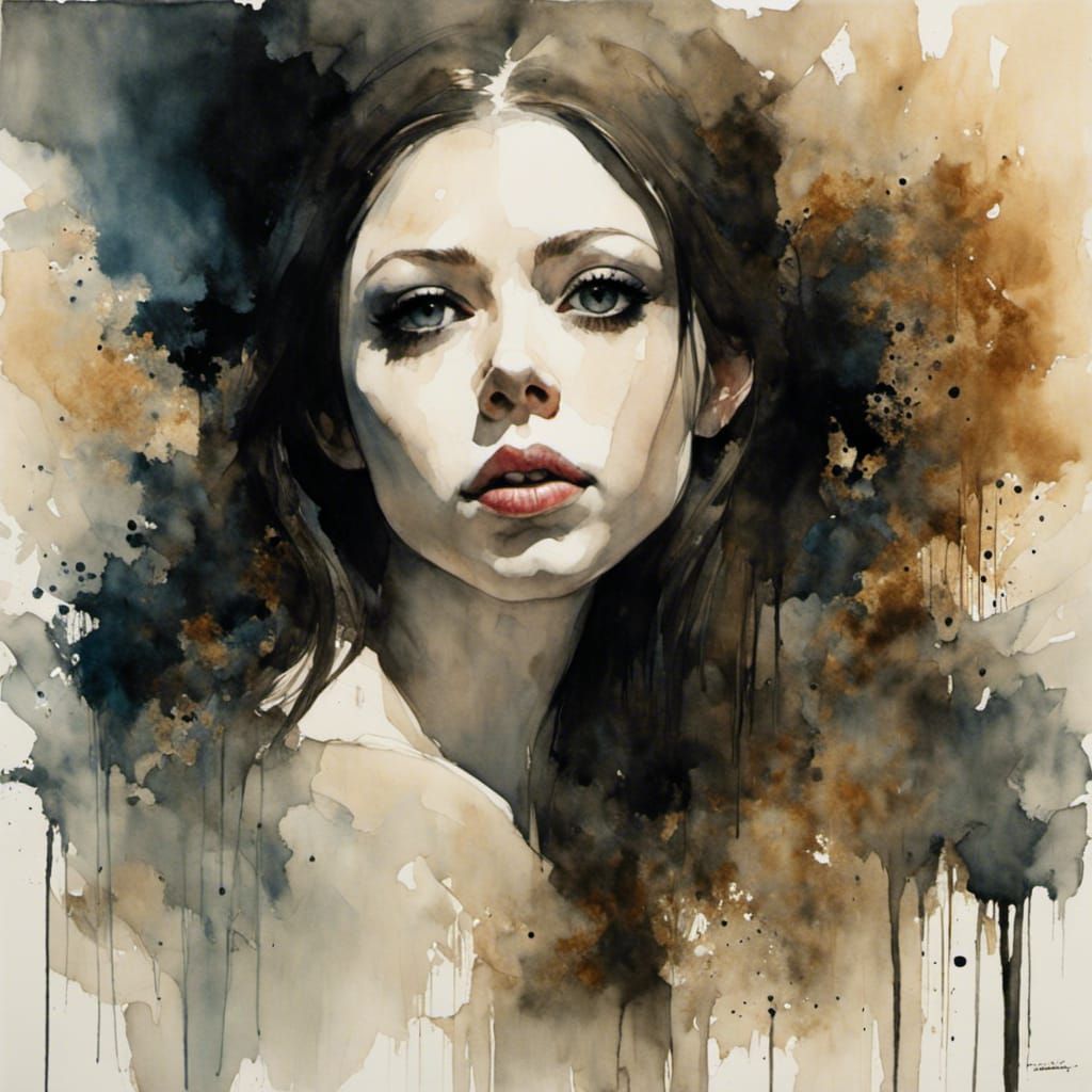 Michelle Trachtenberg Portrait Generated by AI