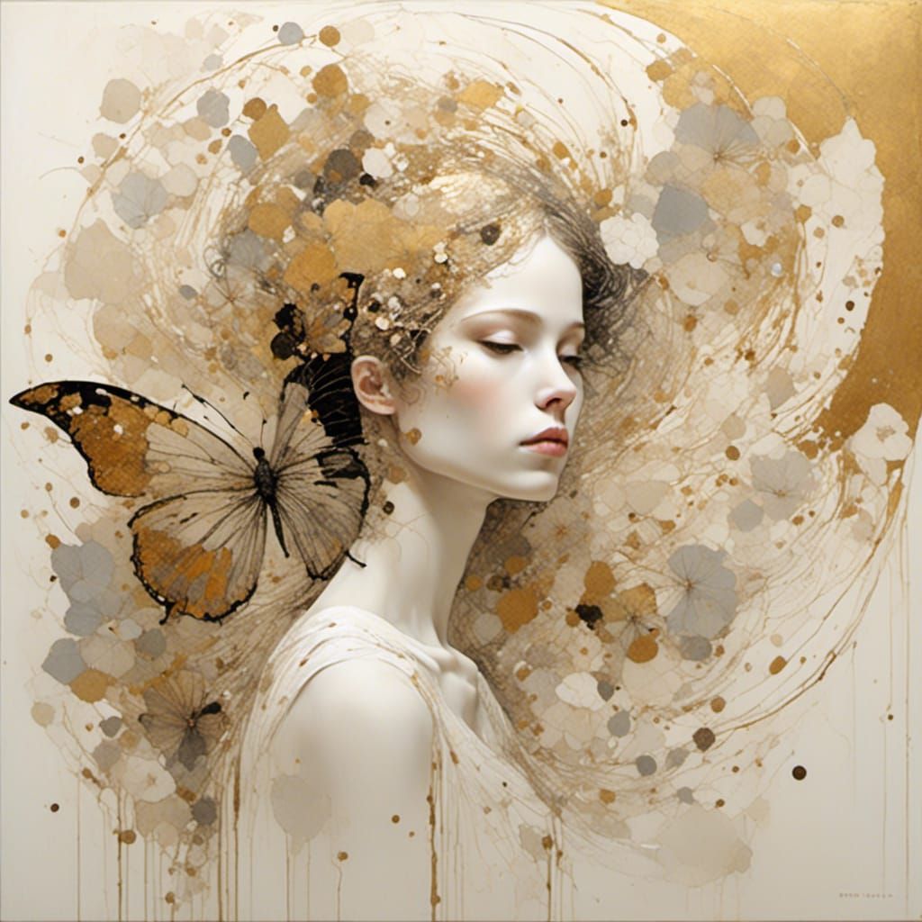 <lora:Gildpunk v2:1.0>  Richard Burlet; Minimalist, celestia...