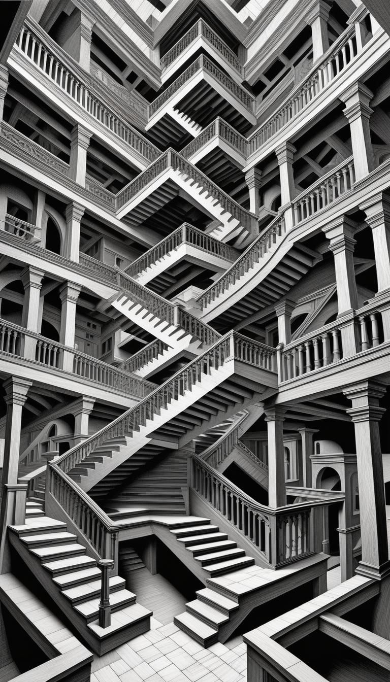 Stair crazy   by @Silken