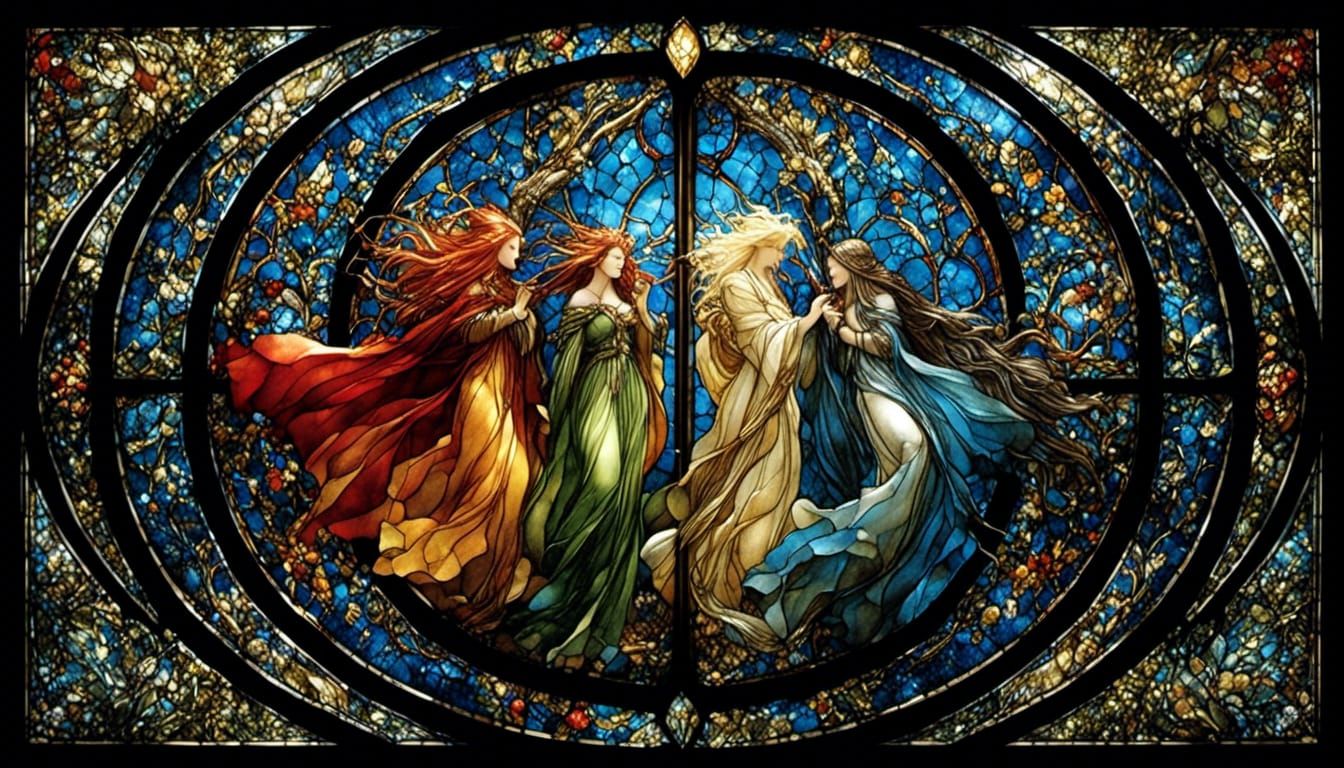 <lora:Stained Glass Wonder:1.0>