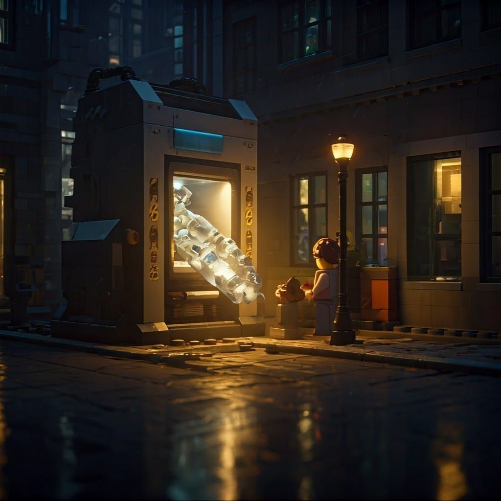 Lego City Residents Convert Waste to Energy