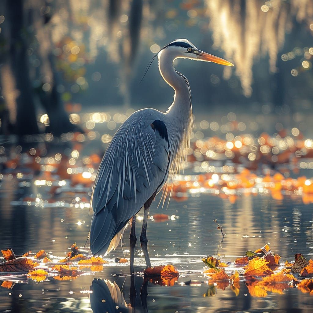 Majestic Heron