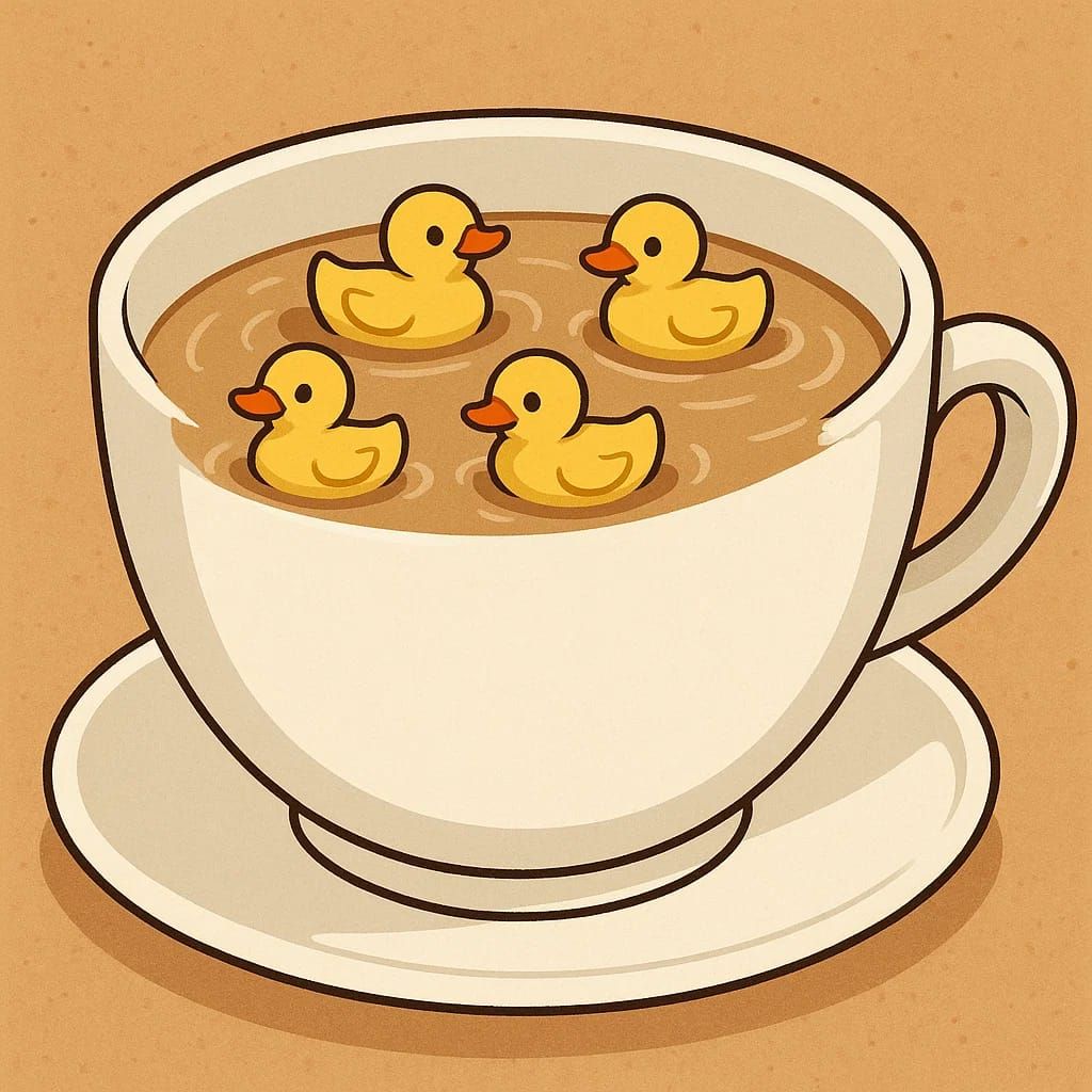 ברווזים בקפה