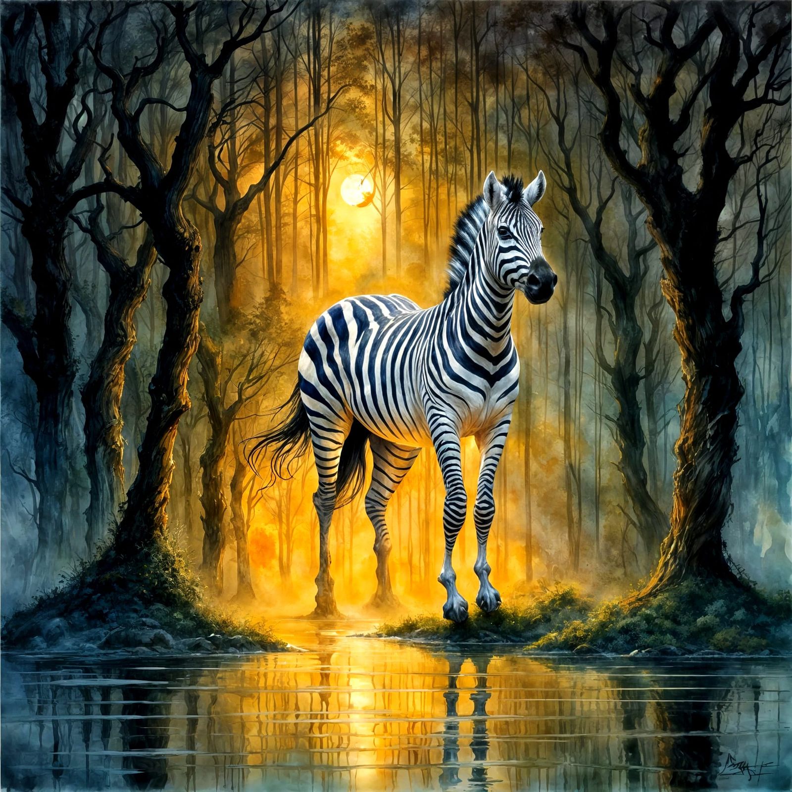 Zebra   by @OneMich01