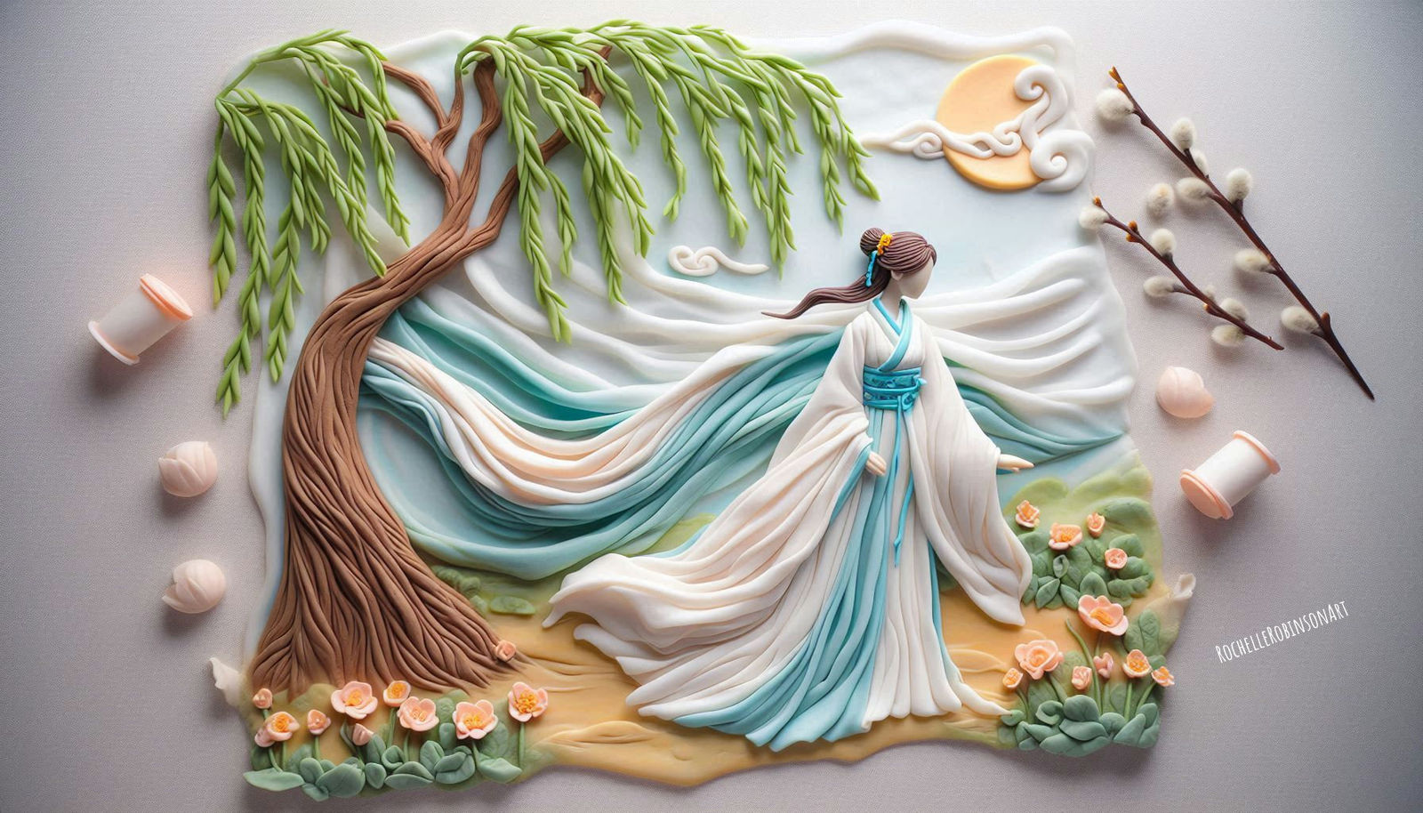 Hanfu - Play Doh Art