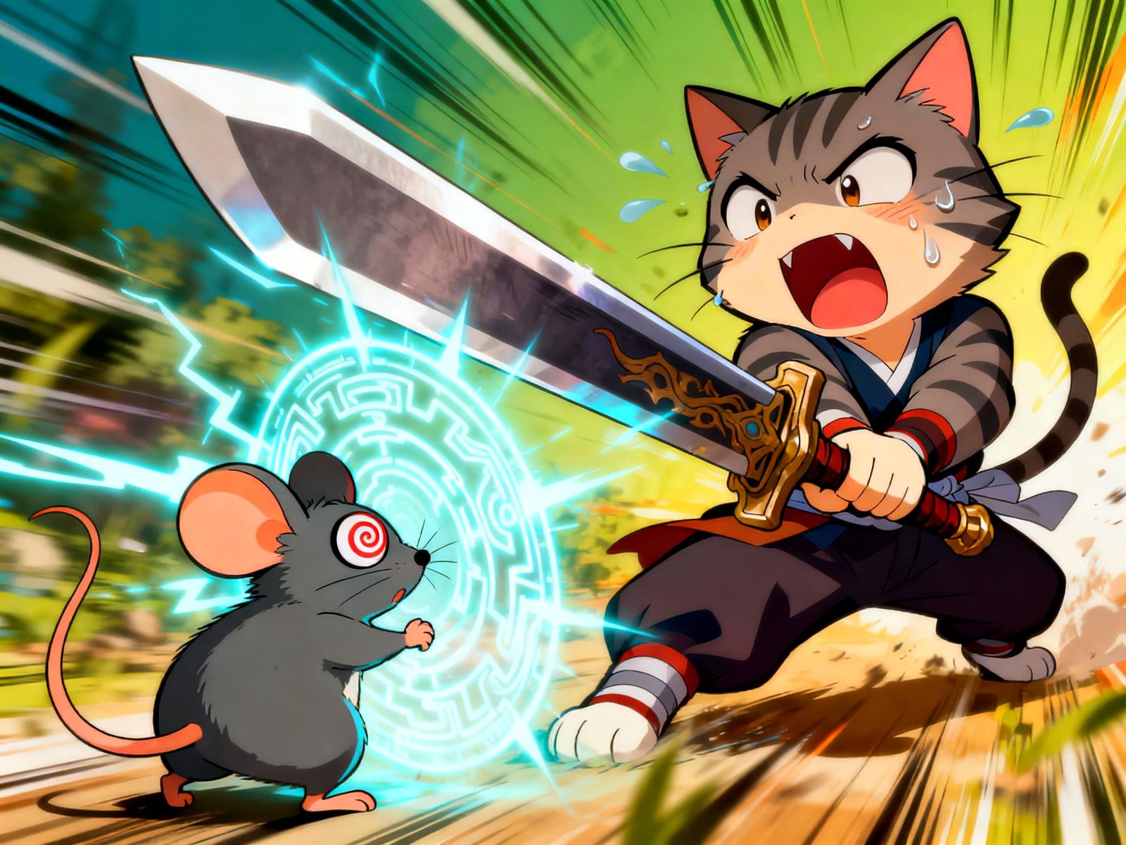 Psychic shield defense!  by @forge4ward