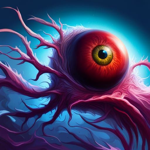Gigant Eyeball Monster