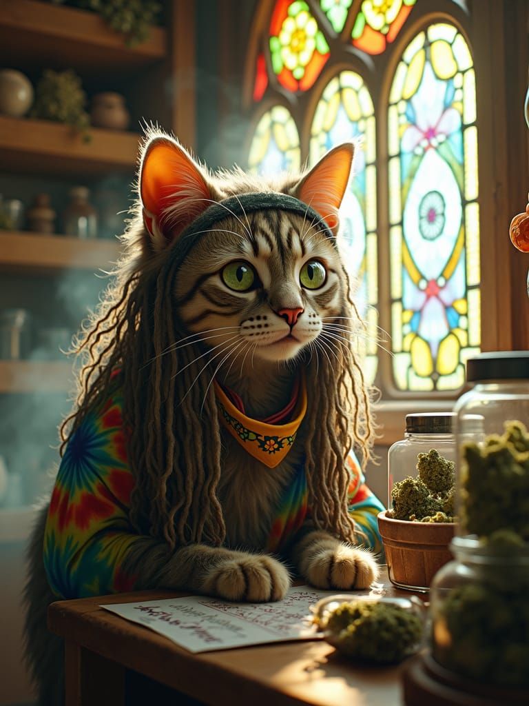 Catnip Enthusiast   by @Colin Davis