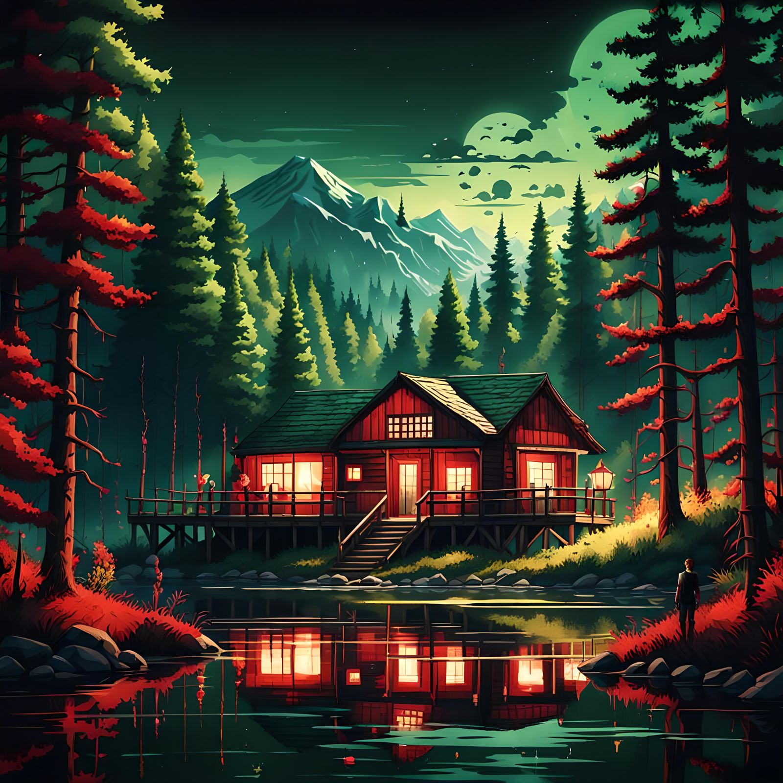 Lakeside Cabin