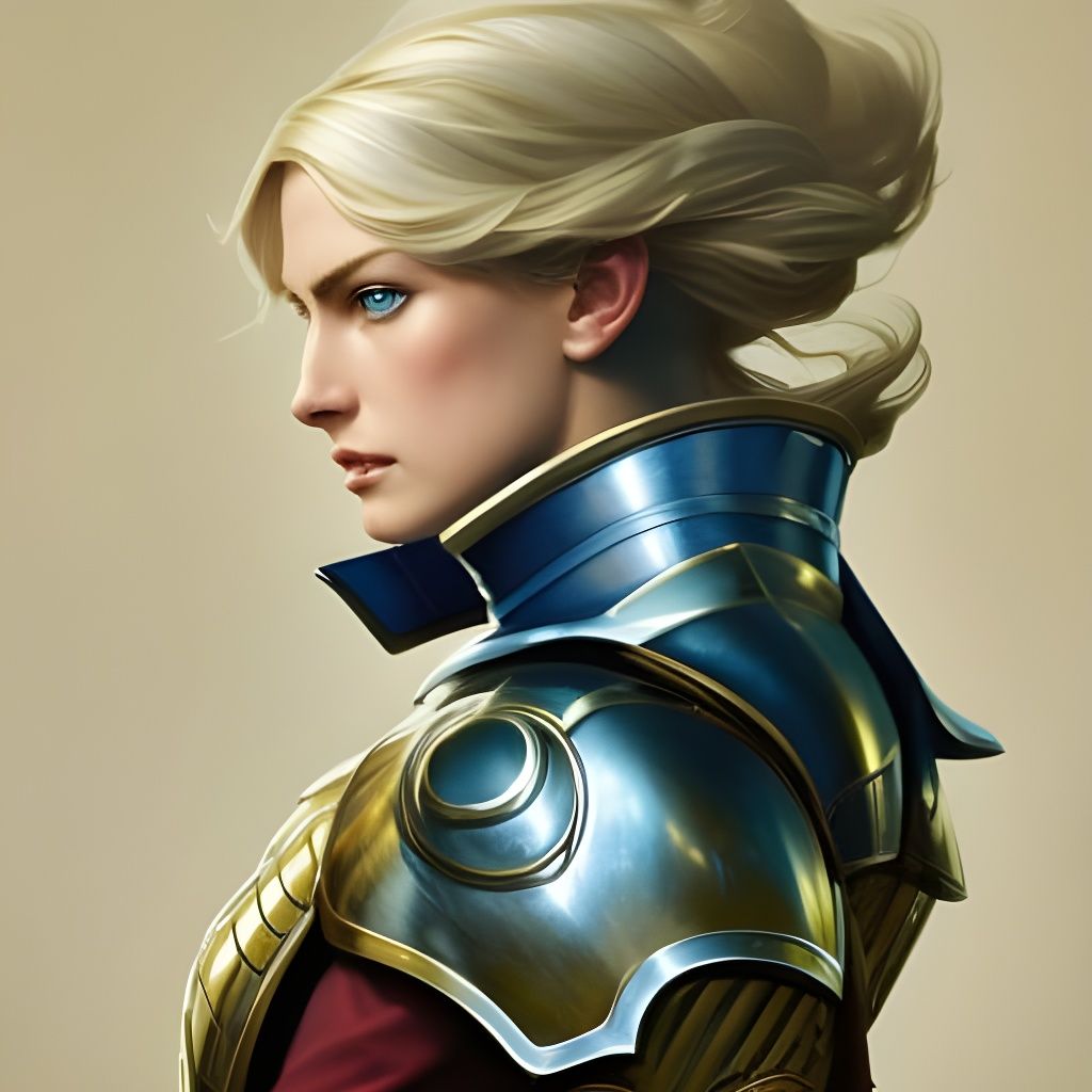 Lady of the Sword - AI Generated Artwork - NightCafe Creator