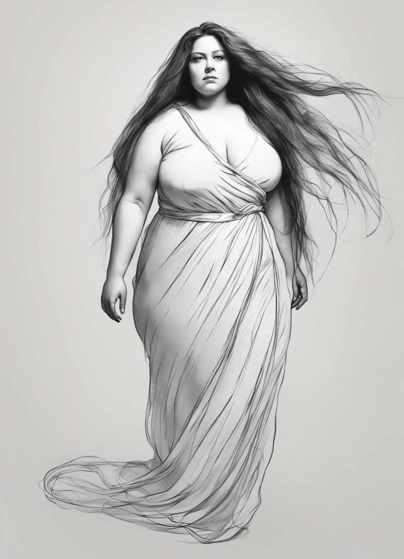 Full figured goddess