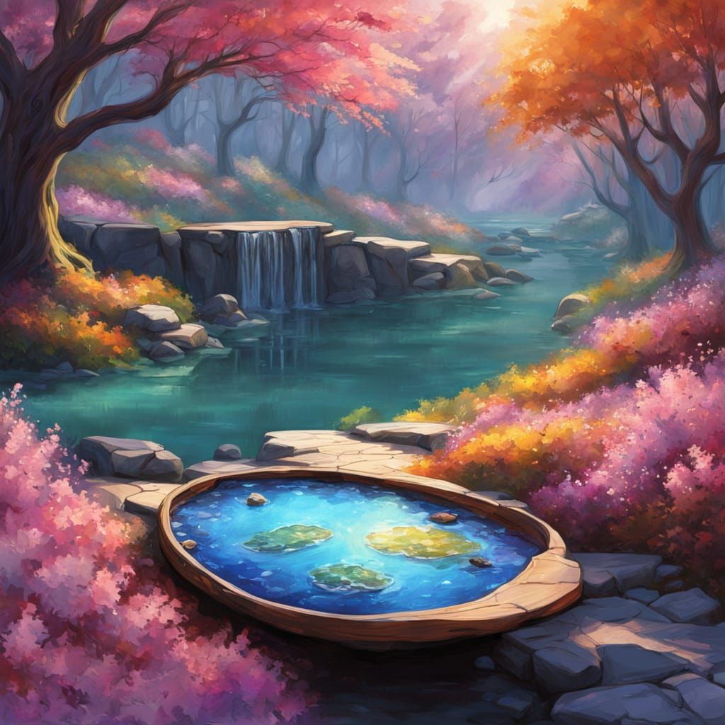 "by paul lovering and mattias adolfsson and russ mills and victo ngai and alexander jansson:: Double exposure A surreal fantasy landscape wh...