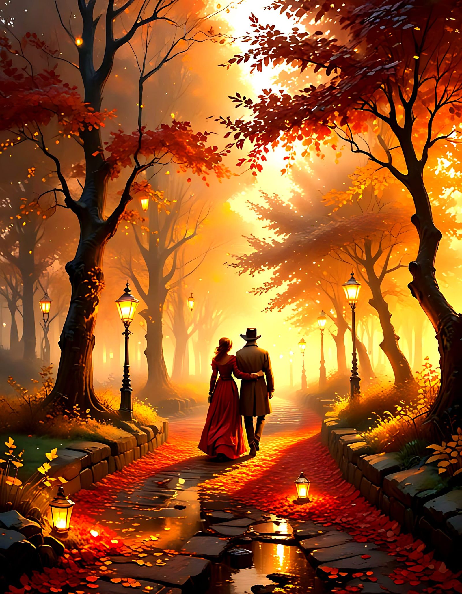 Autumn Date  by @Hit moments