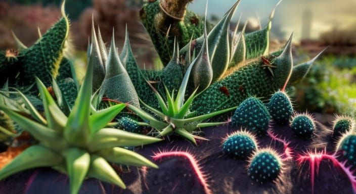 prickly garden