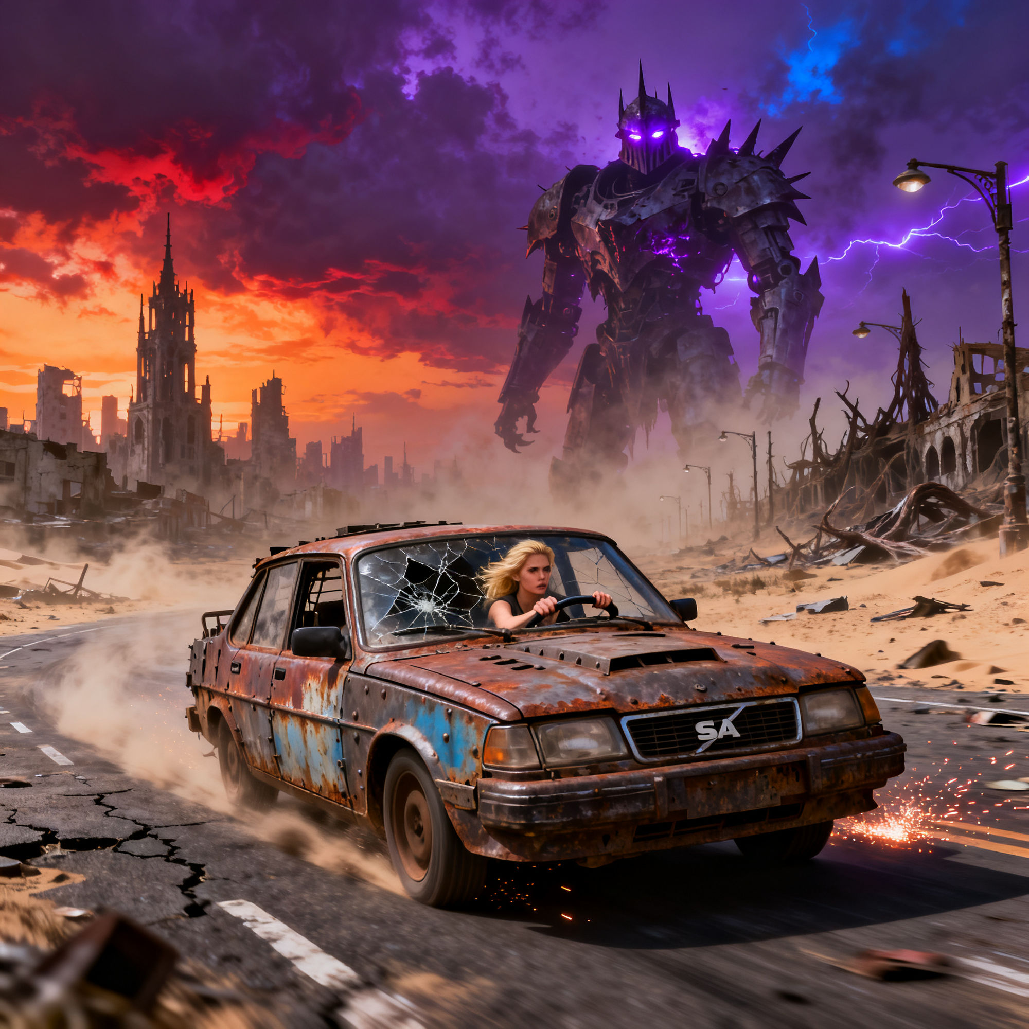 Danger on the horizon.