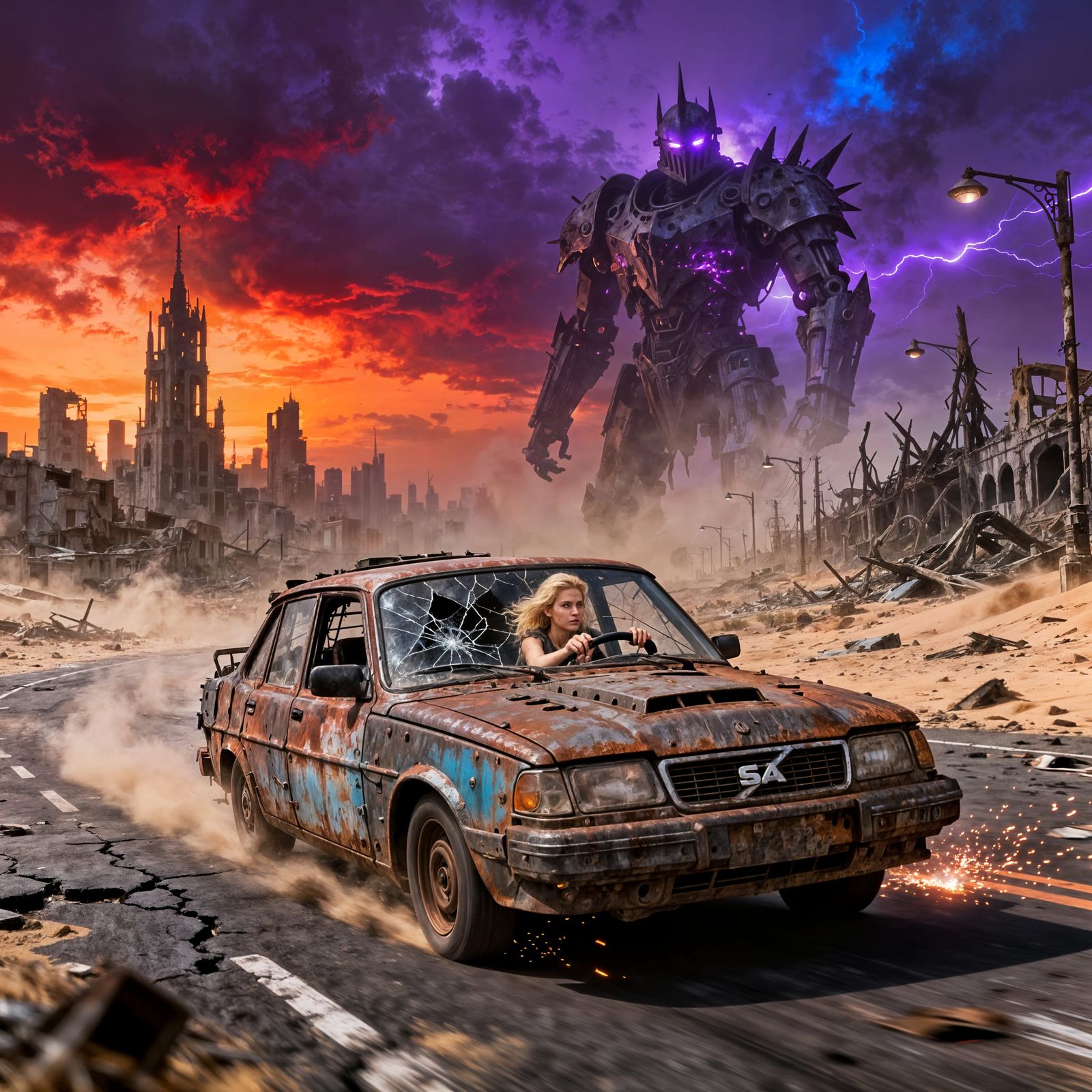 Danger on the horizon.