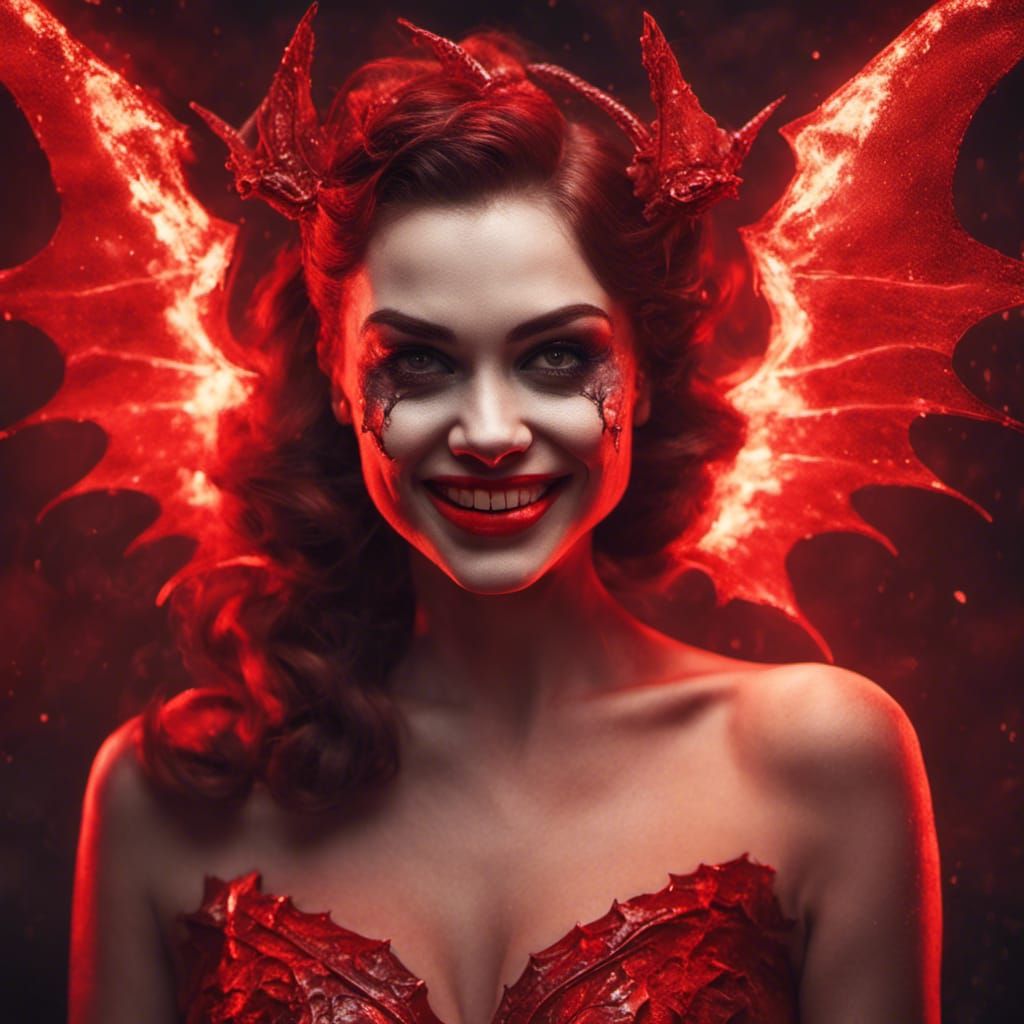 devil woman 2 - AI Generated Artwork - NightCafe Creator