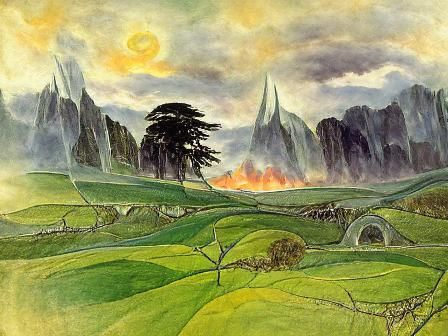 Landscapes from The Silmarillion - AI Generated Artwork - NightCafe Creator