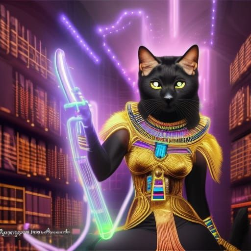 Goddess Bastet | Deep Dream Generator