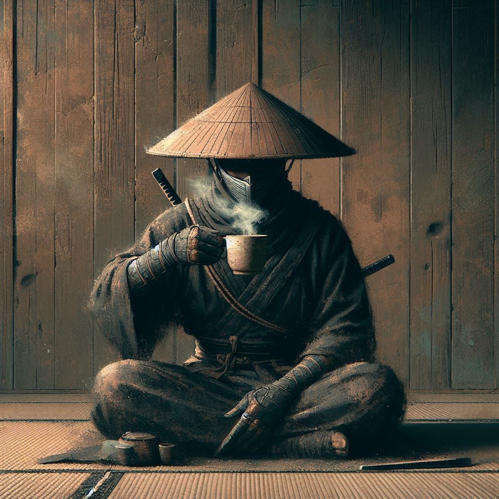 Tea time for a Ninja
