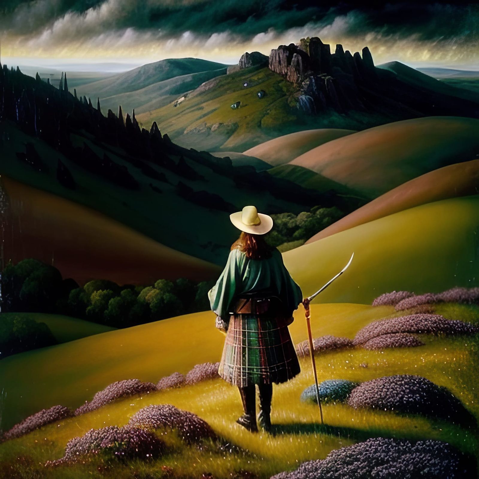 0 flower of Scotland When will we see Your like again, That ...