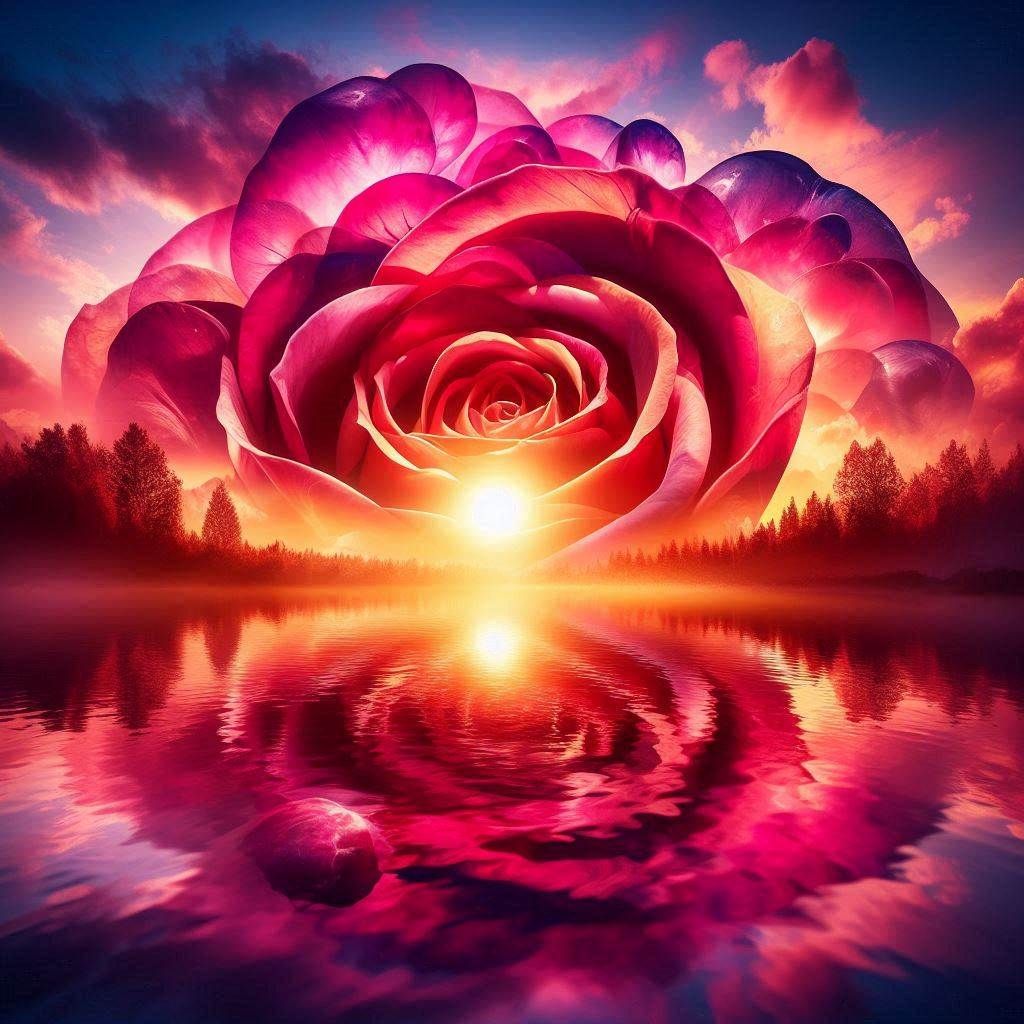 Extraordinary sunrise