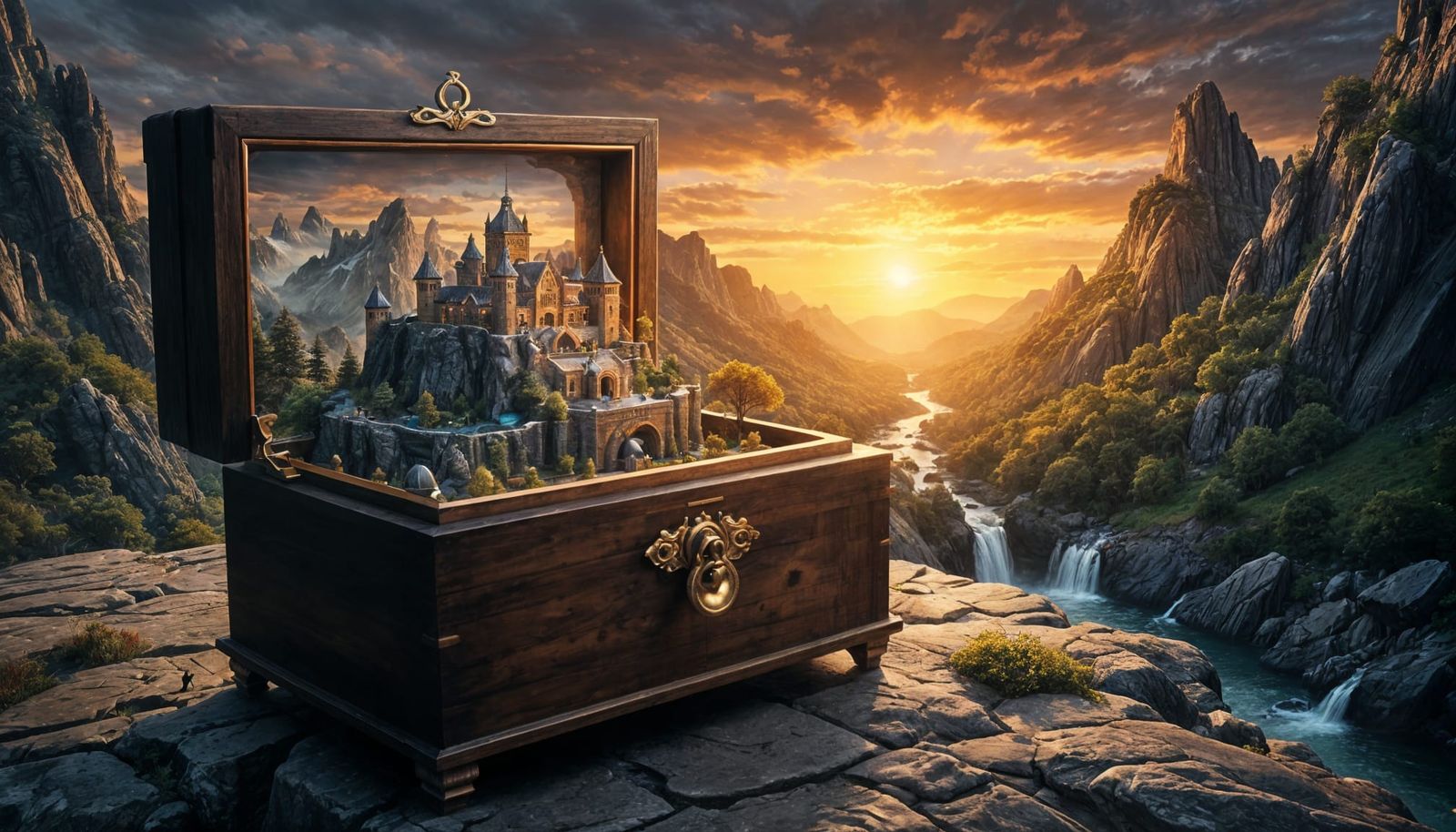 Enchanted Realm Music Box