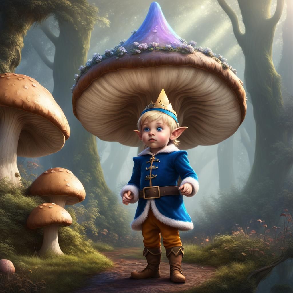 Sweet baby gnome - AI Generated Artwork - NightCafe Creator