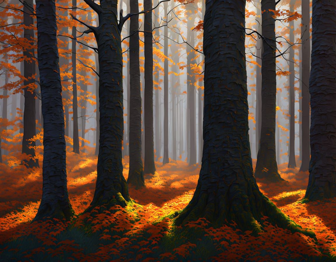 Appalachian Autumn Morning