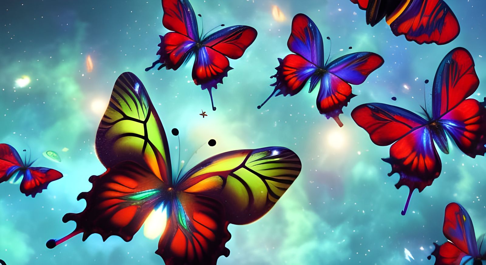 Celestial Butterflies
