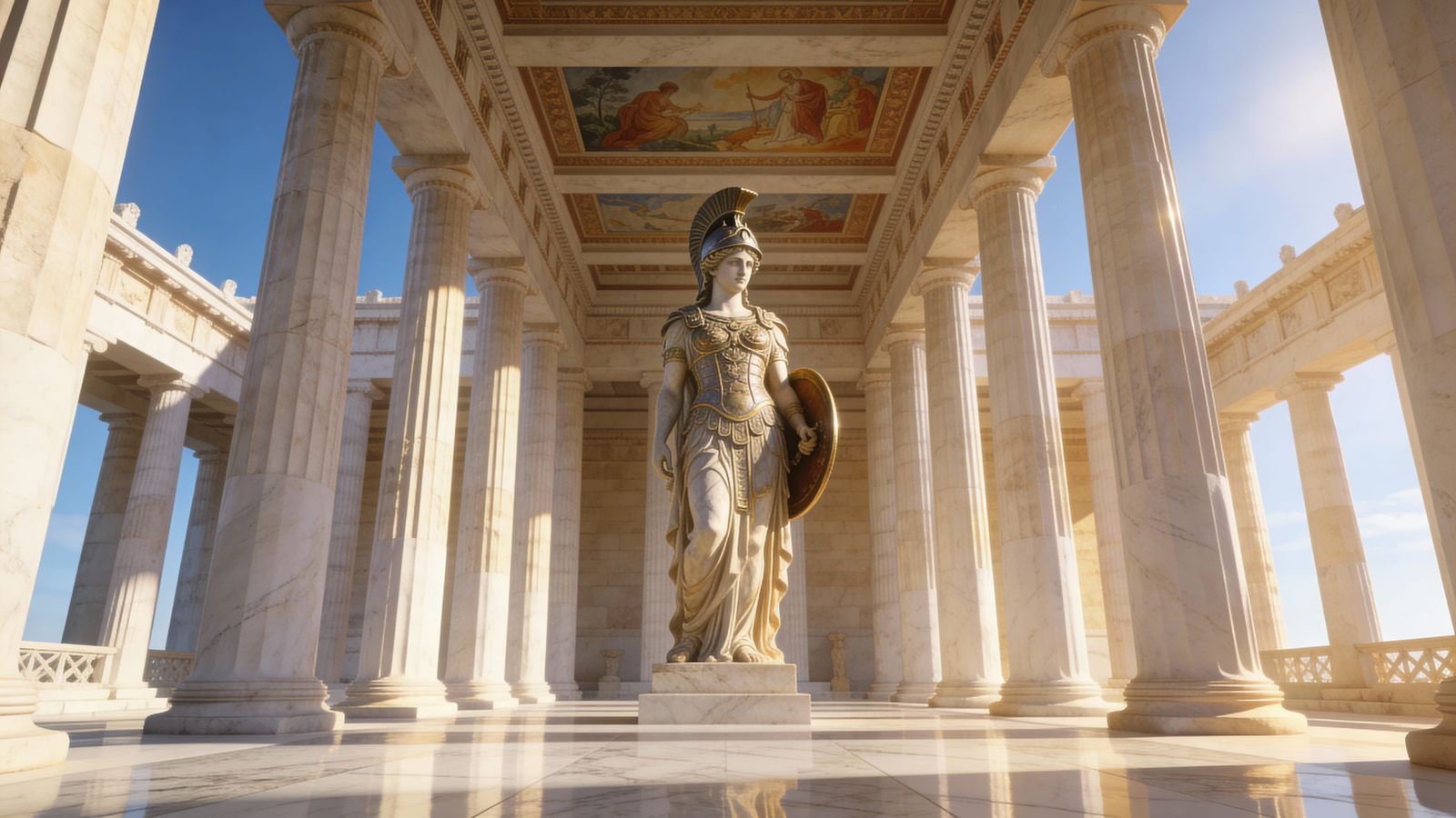 With the reconstruction of the Parthenon complete, Athena returned to her rightful place  by @DB_Story