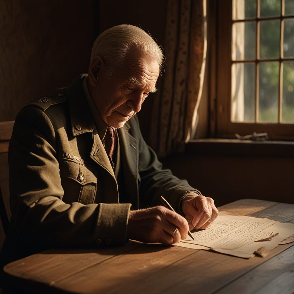 Veteran Remembers Love in Candlelit Farmhouse