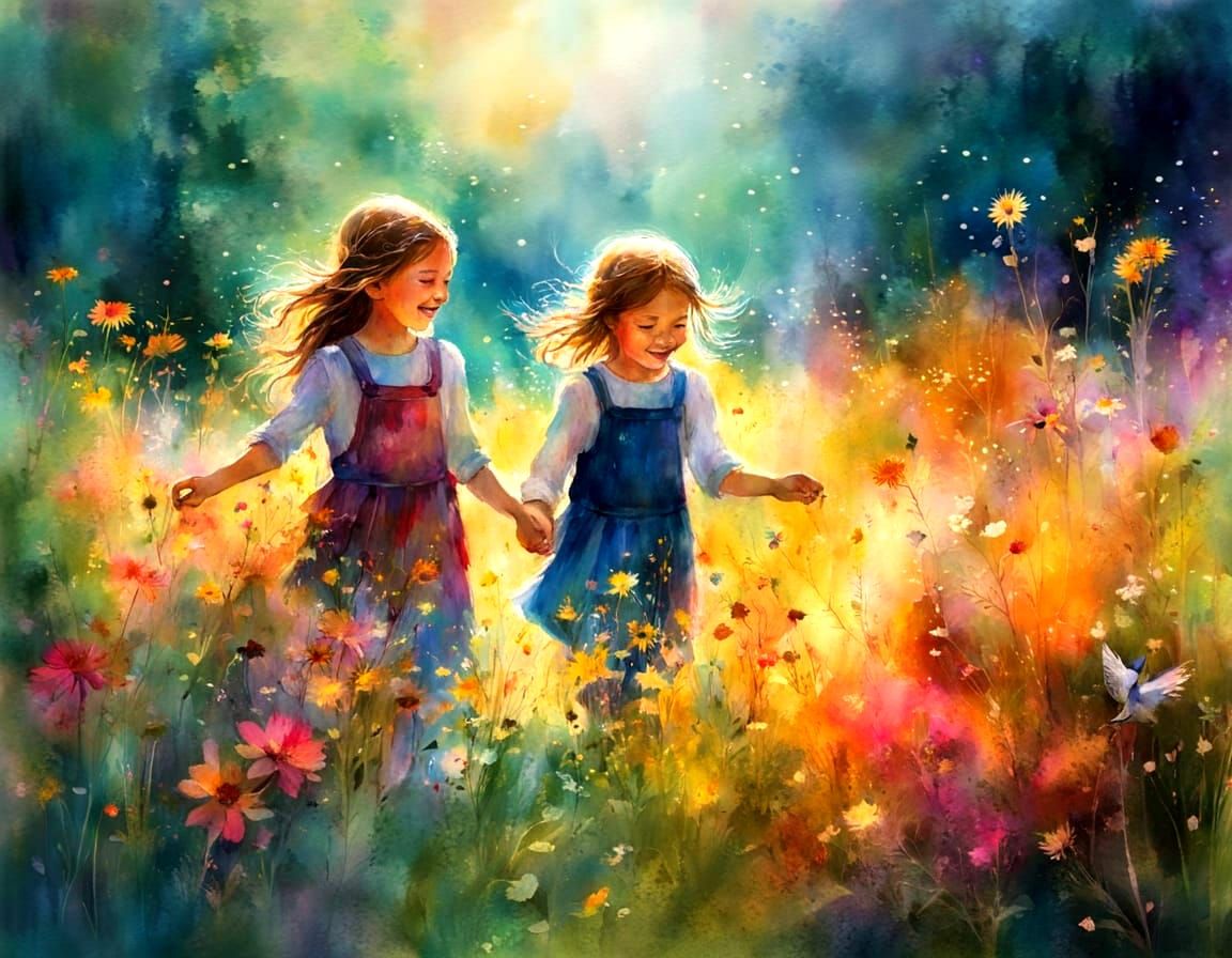 Joy of friendship  by @Andy