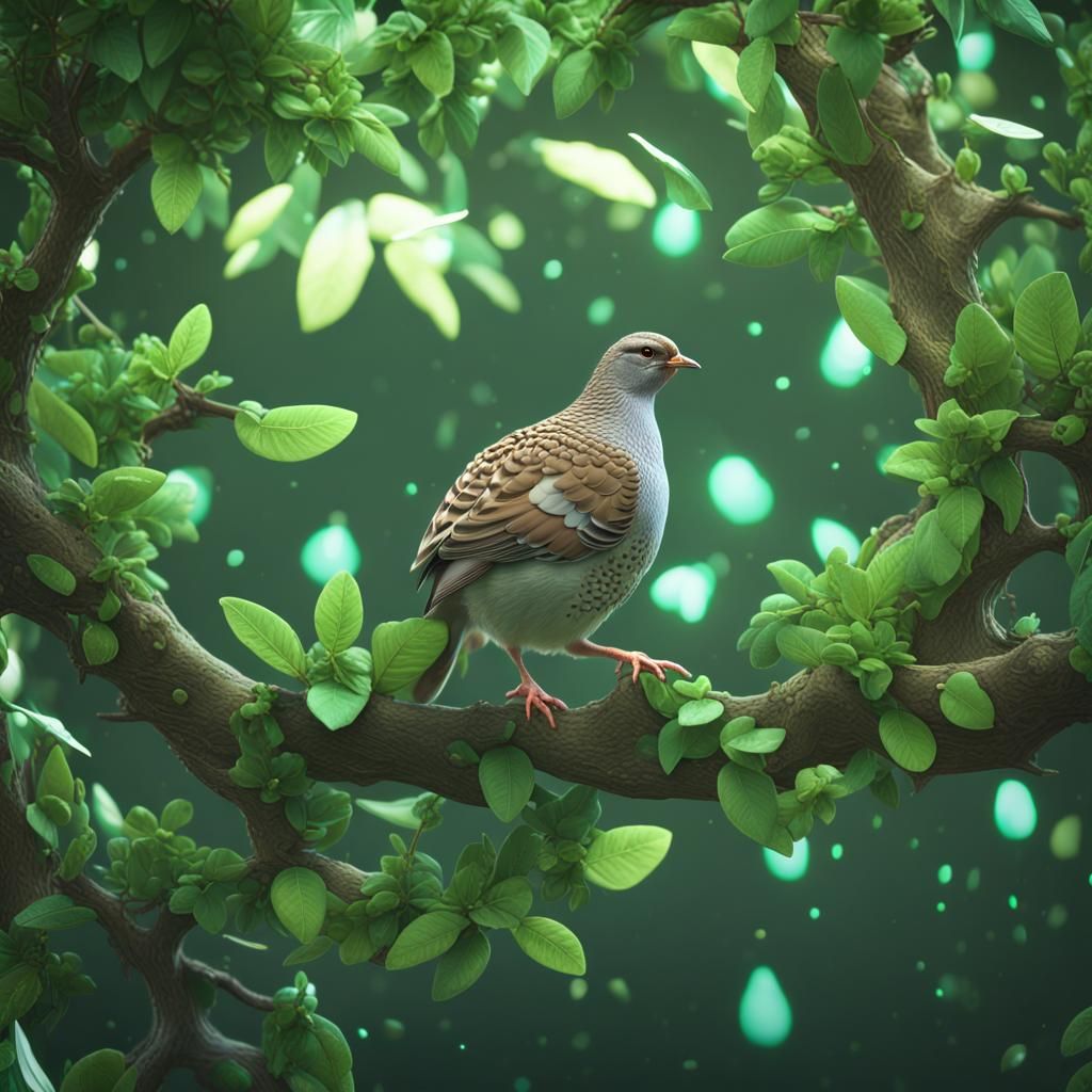 A partridge in a pear tree