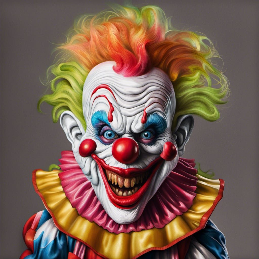 Hyper realistic killer klowns from outer space