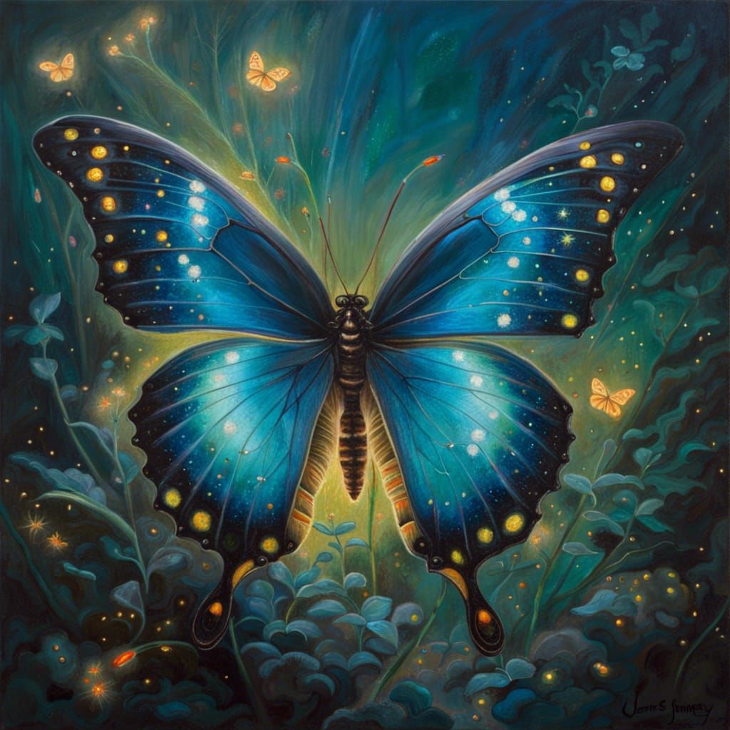 Magical butterfly  by @Euphoric Dreams