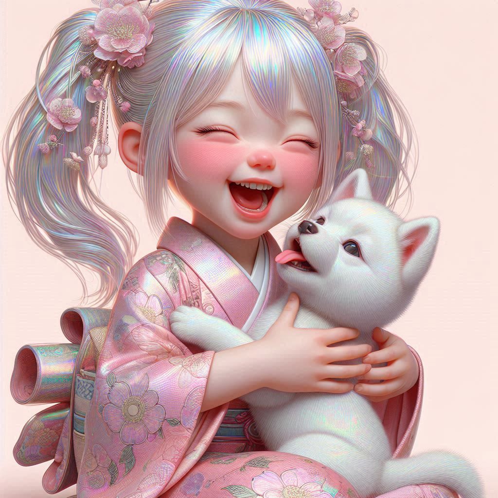 FREE CUTIE SMILES PRINCESS SAKURA 2 -puppy hugs-