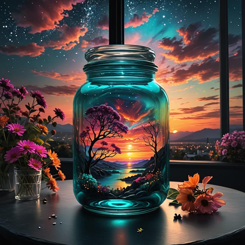 Captured Sunset   by @Lovecraft