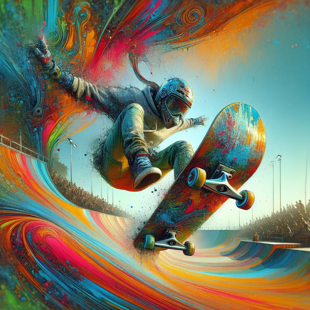 Busting an air trick!  by @CreditonJules