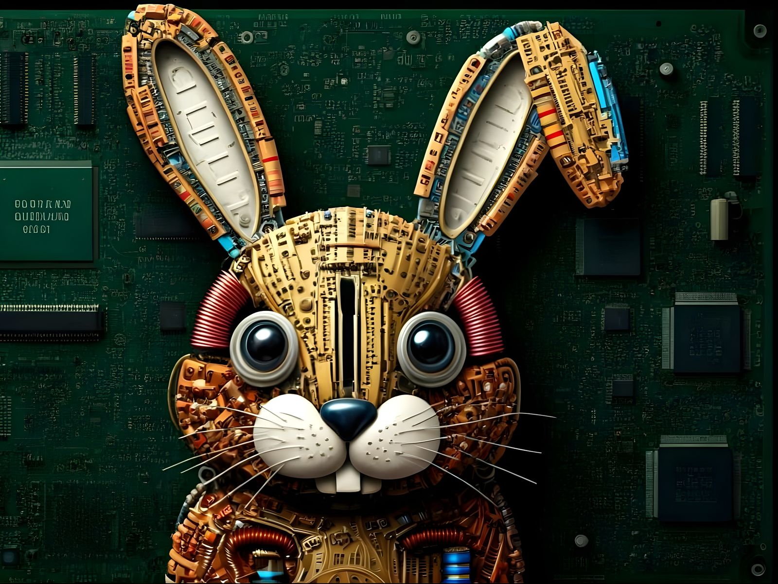 PCpunk Bunny  by @Gary Murakami